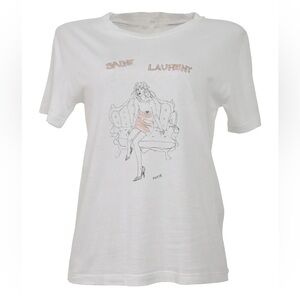 Saint Laurent Graphic Tee